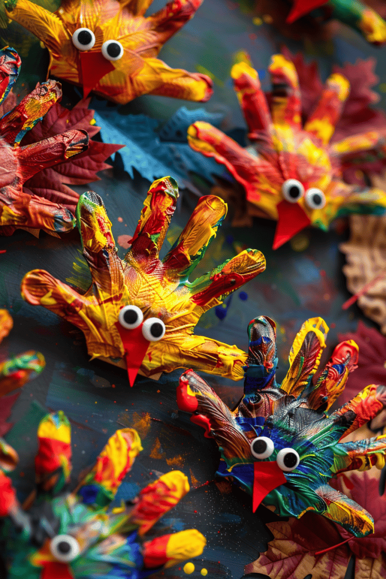 Handprint Turkeys