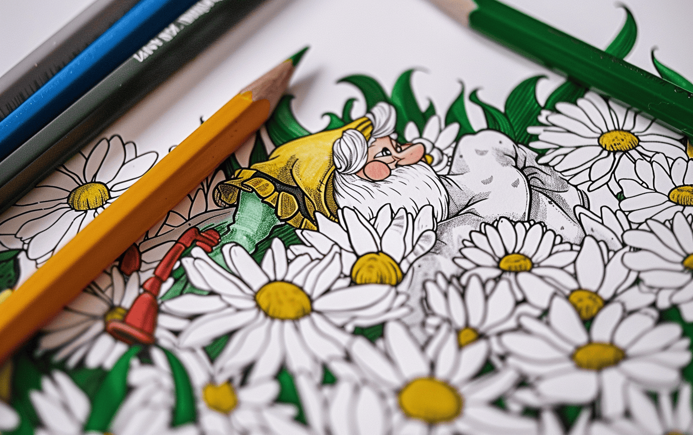 35 Whimsical Gnome Drawing Ideas for Fairy Garden Inspiration