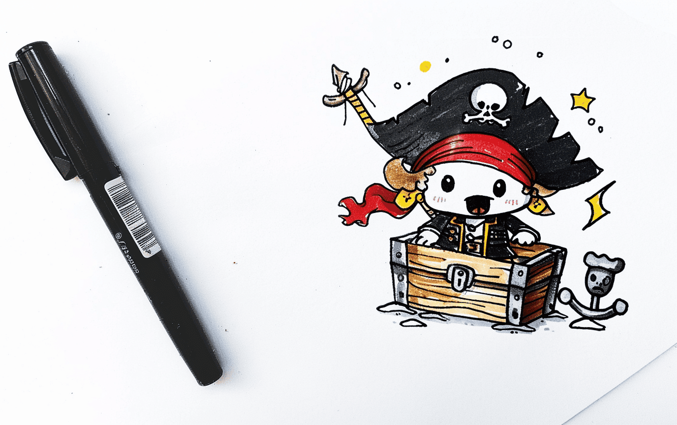 25 Fun and Easy Pirate Doodle Ideas for Adventure Seekers