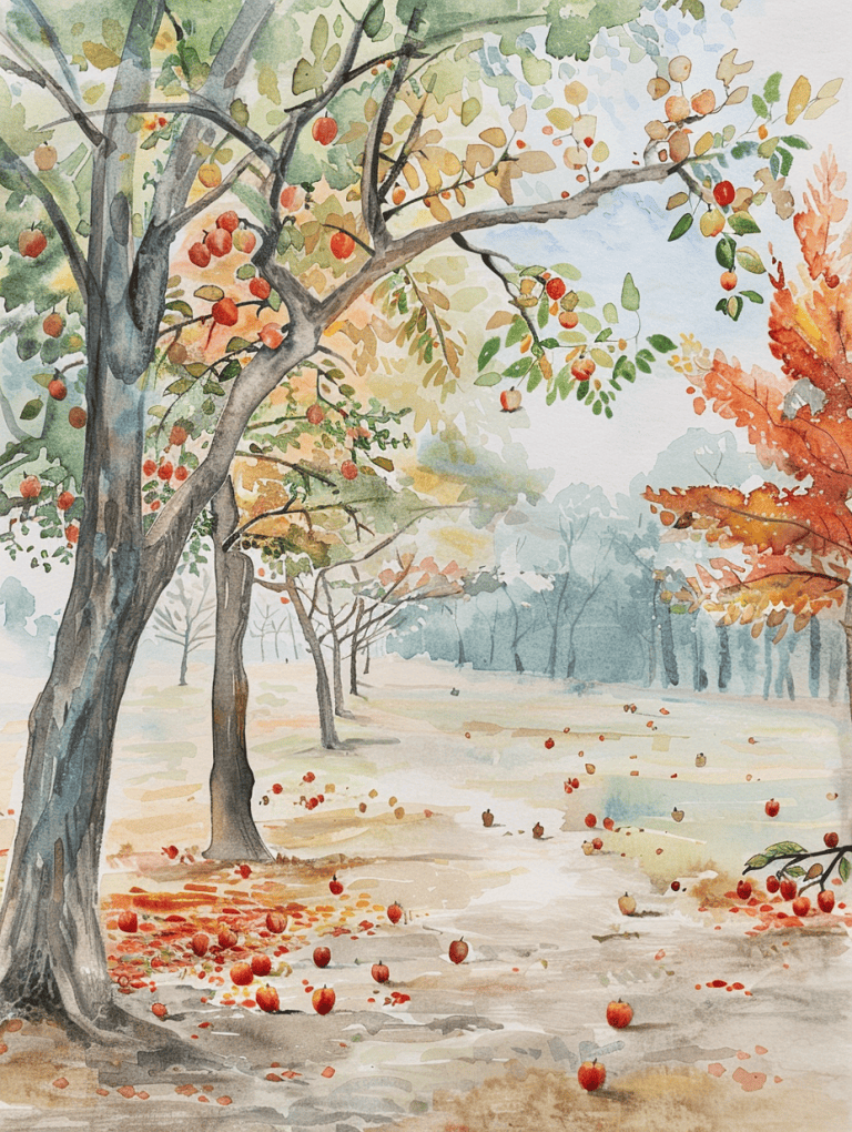 Peaceful Orchard