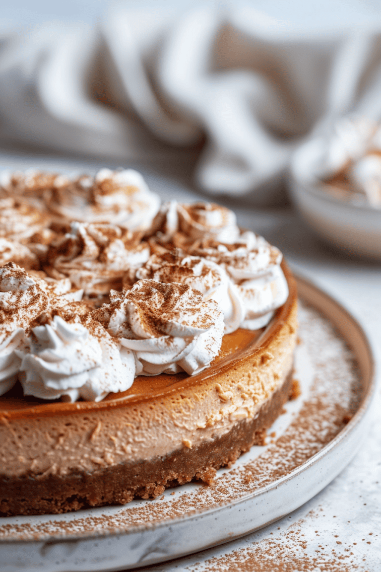 Pumpkin Cheesecake