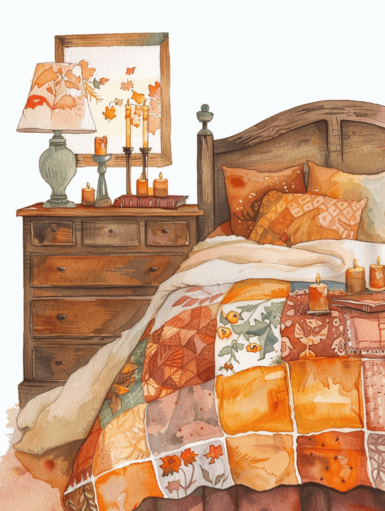 Quaint Cottage Bedroom