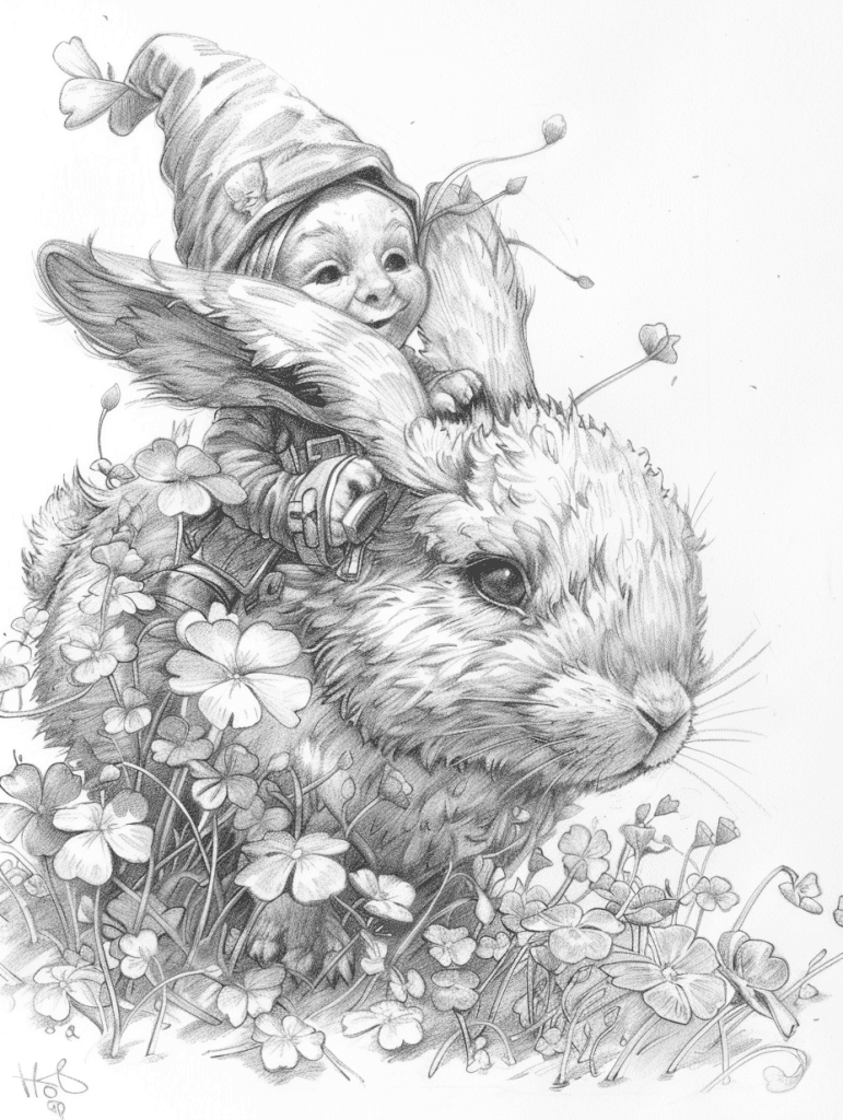 35 Whimsical Gnome Drawing Ideas for Fairy Garden Inspiration ...