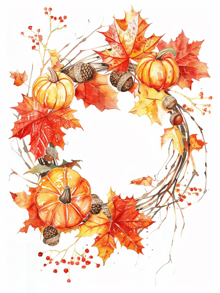 Rustic Wreath Made From Intertwined Branches