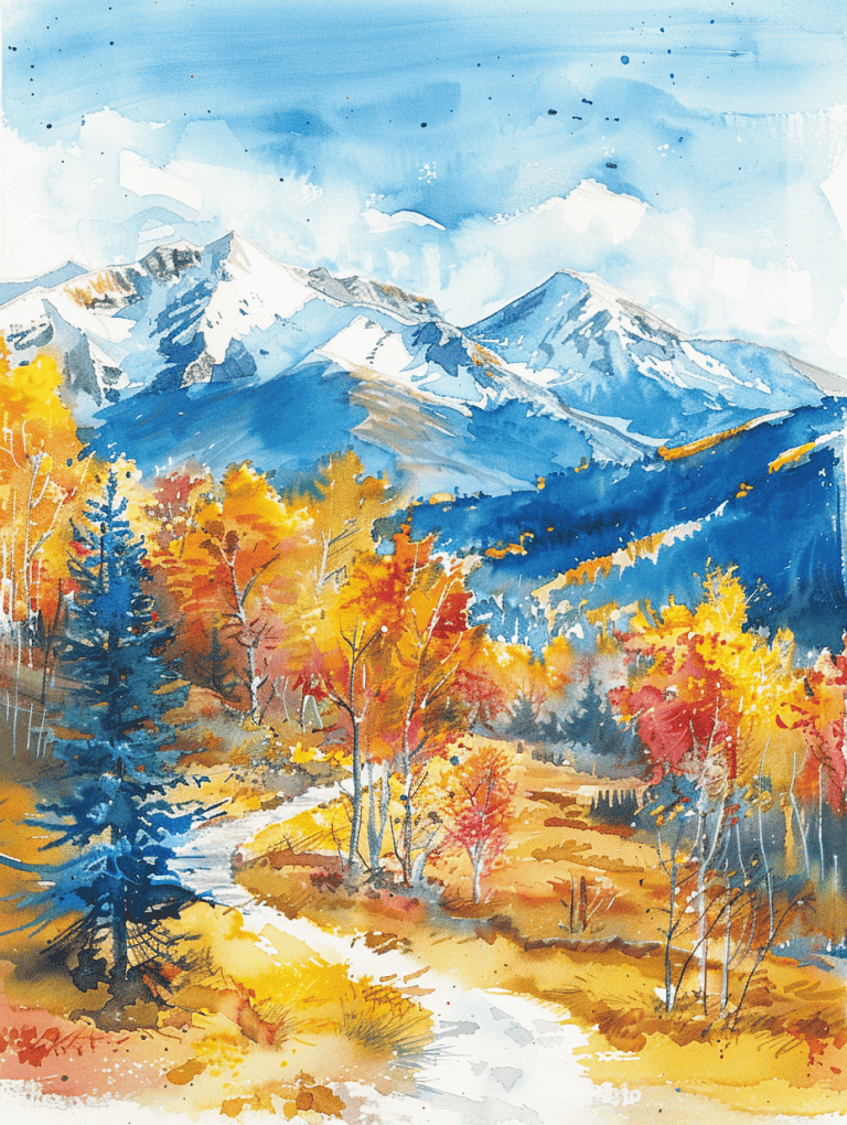 Scenic Mountain View