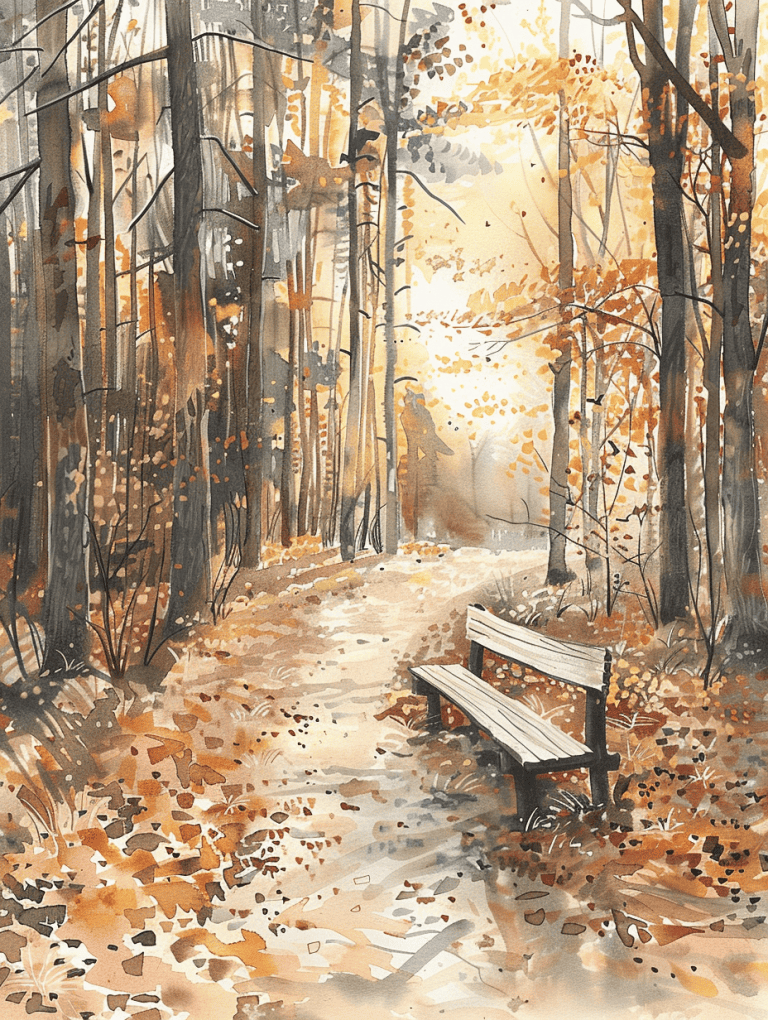 Serene Forest Path