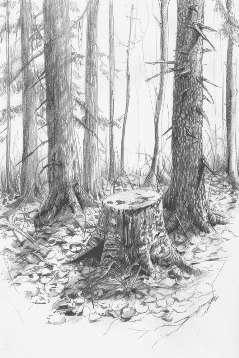 Lone Tree Stump