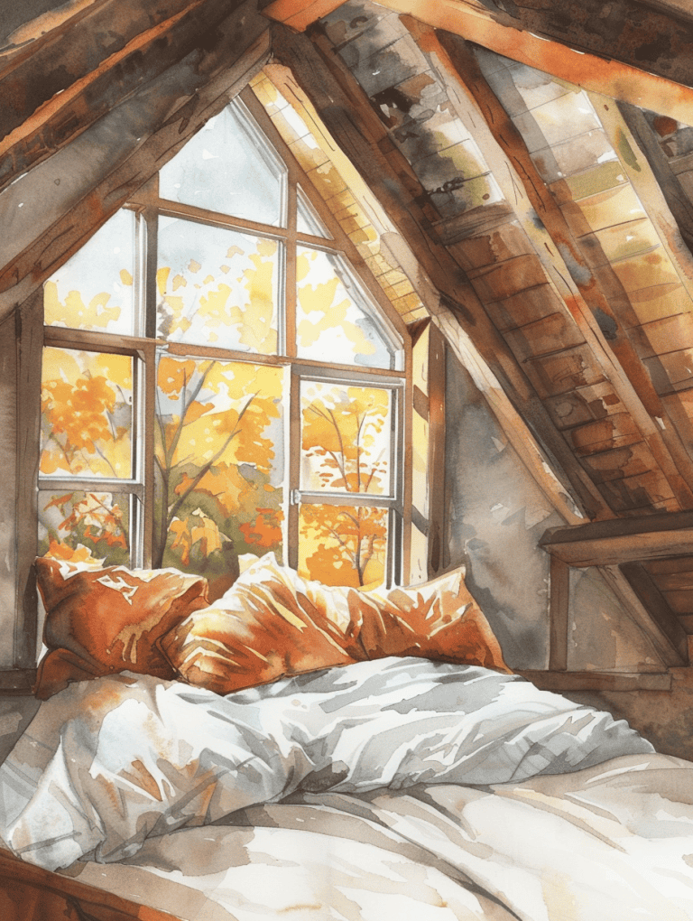 Spacious Attic Bedroom