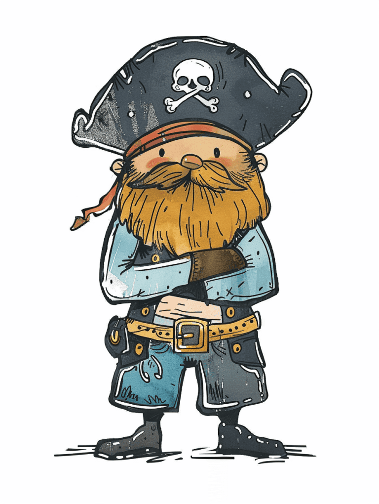 Pirate Crossed Arms