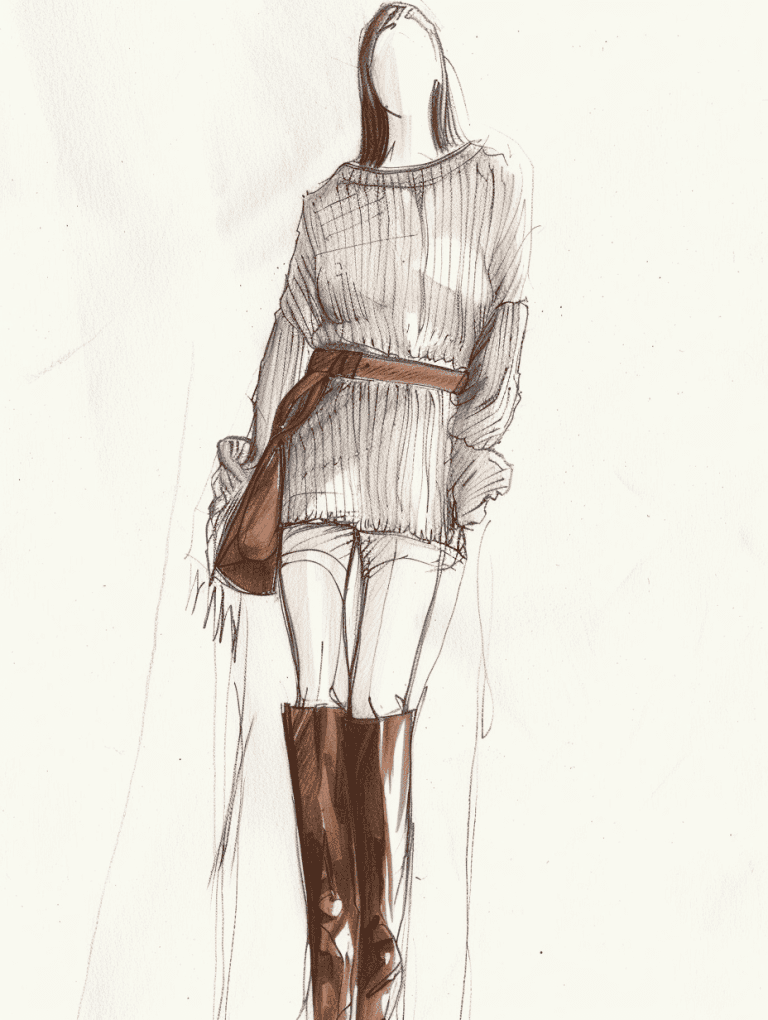 Taupe Chunky Knit Sweater