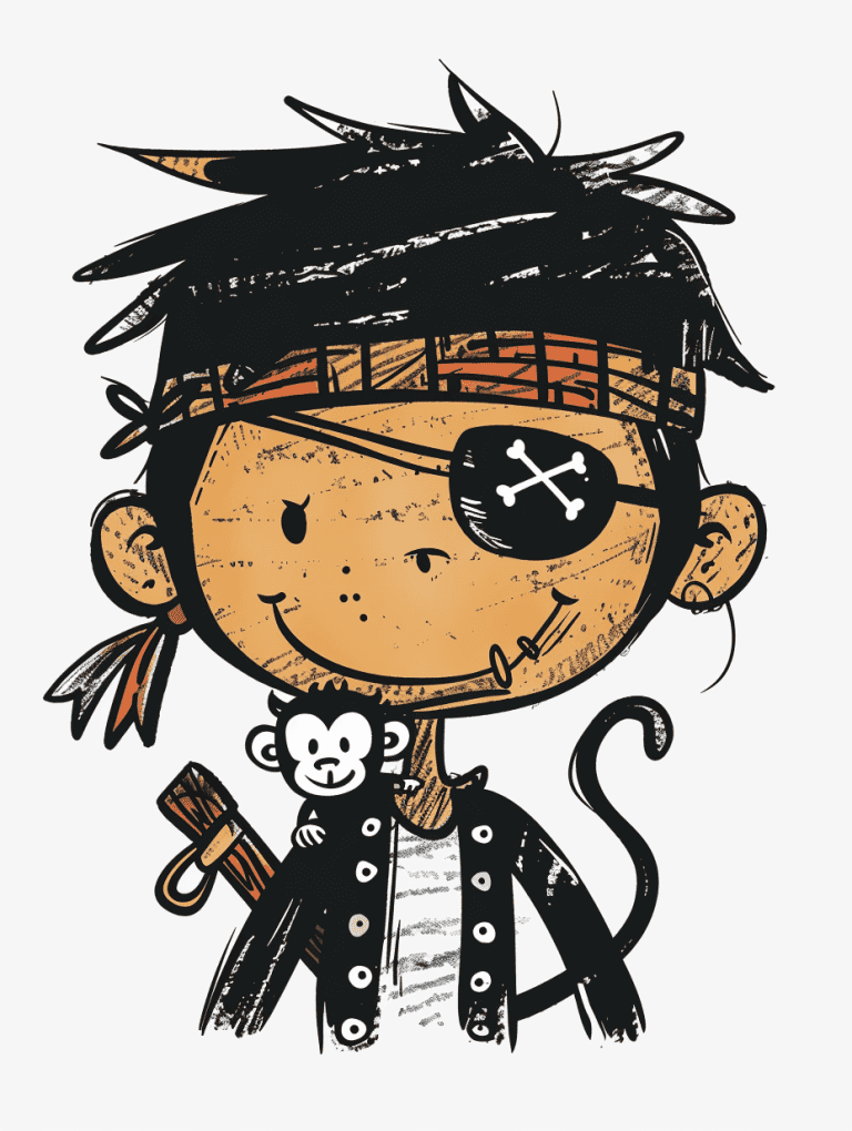 Pirate Wearing Eyepatch