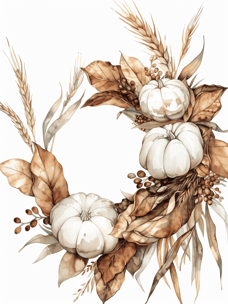 Wreath Crafted From Magnolia Leaves