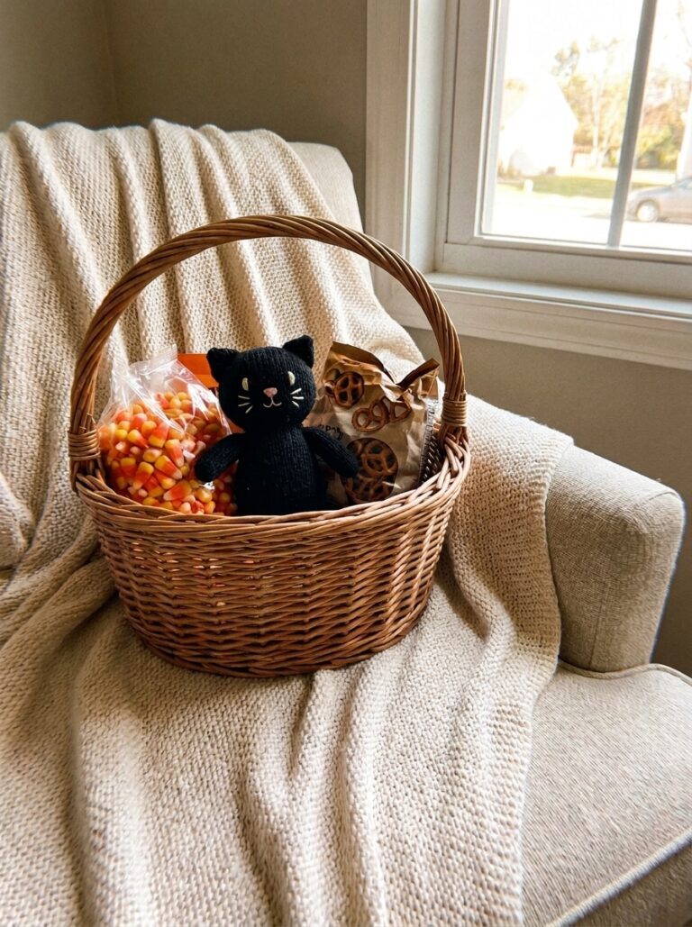 13. Candy Corn and Cat Plushie