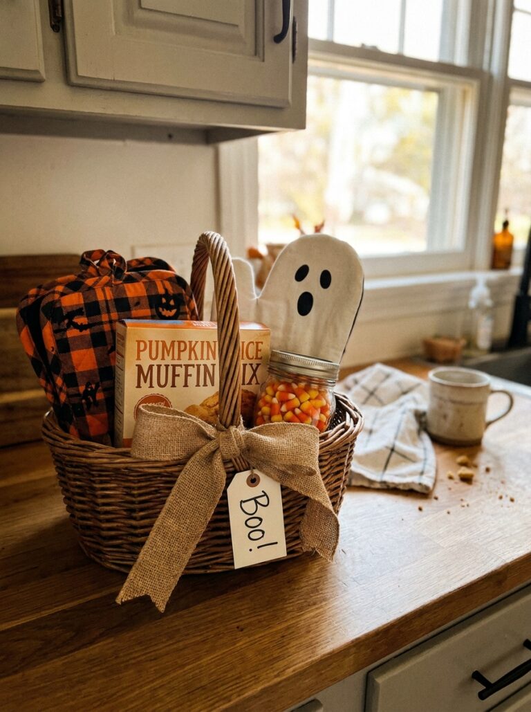 22. Halloween-Themed Pot Holders and Mitts