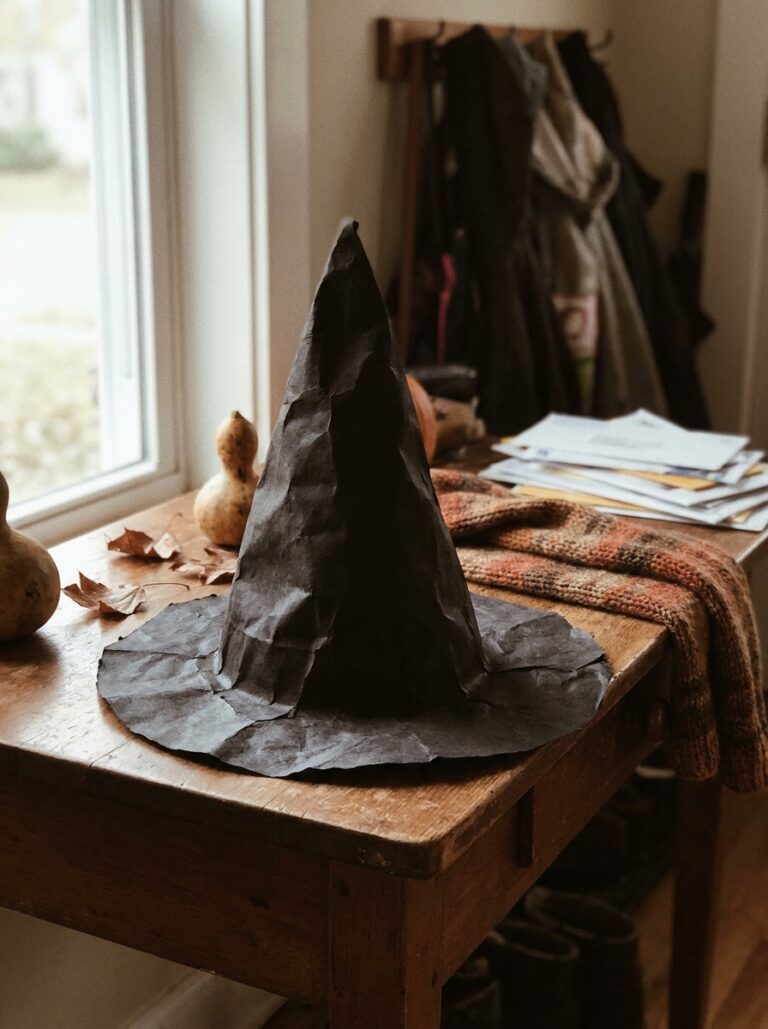 Craft Paper Witch Hat