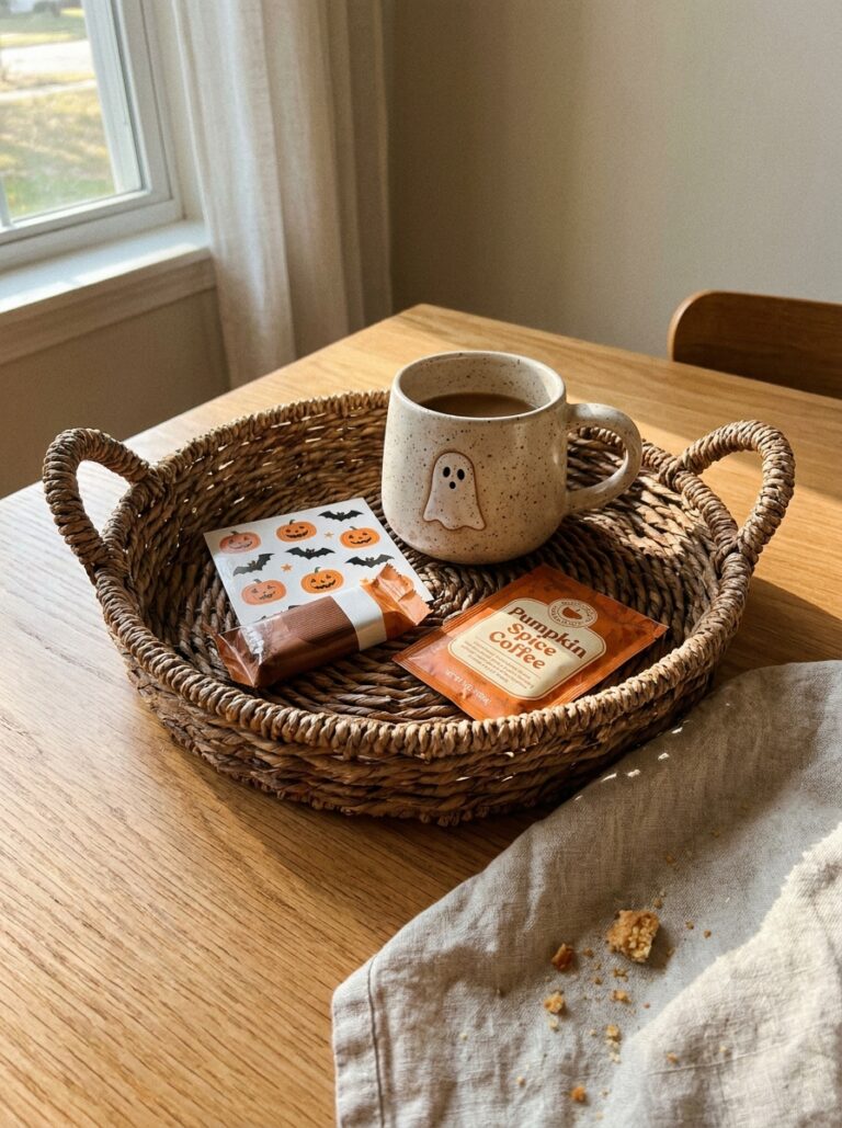 17. Mug and Halloween Stickers