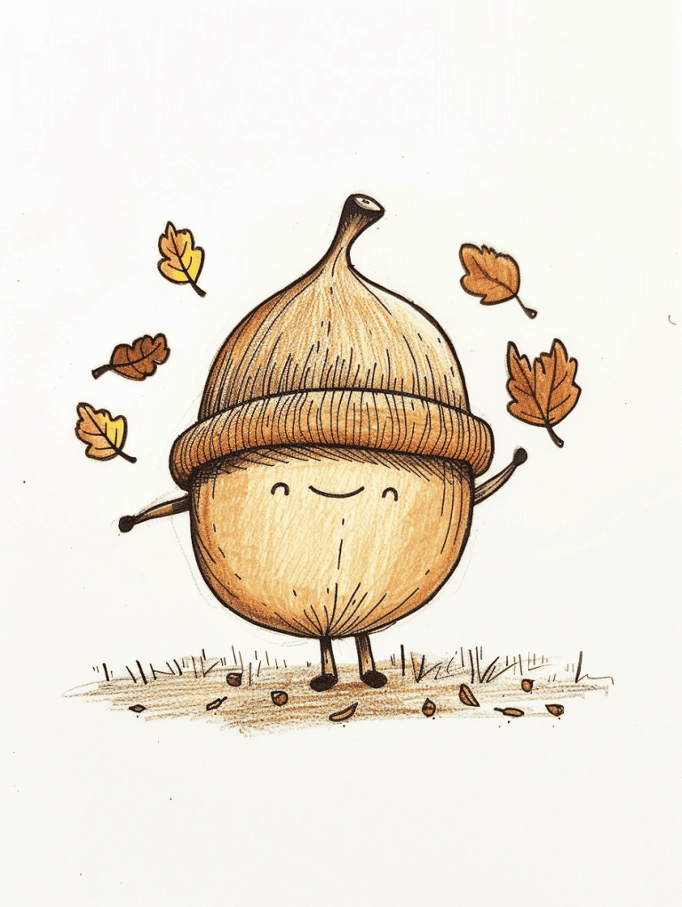 Happy Acorn
