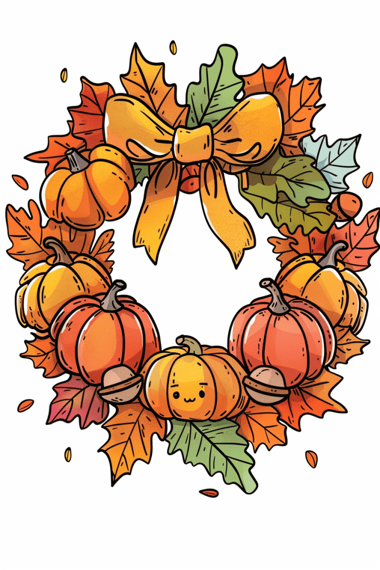 Pumpkin Wreath