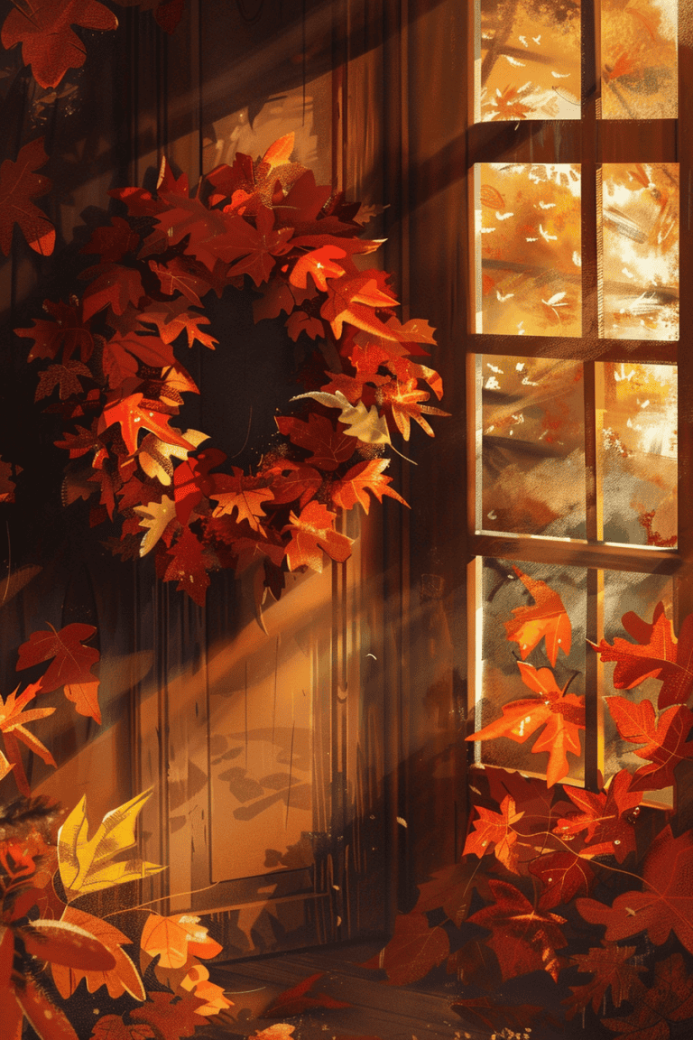 Beautiful Autumn Wreath