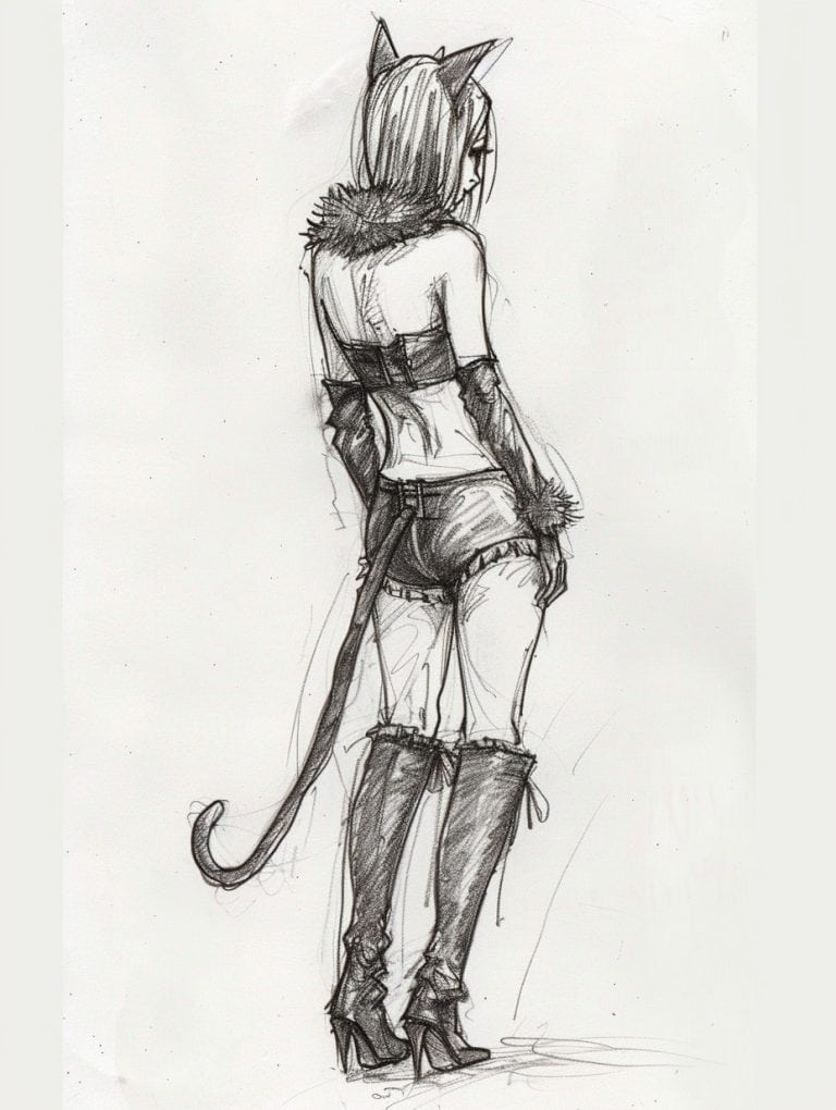 Black Cat Jumpsuit