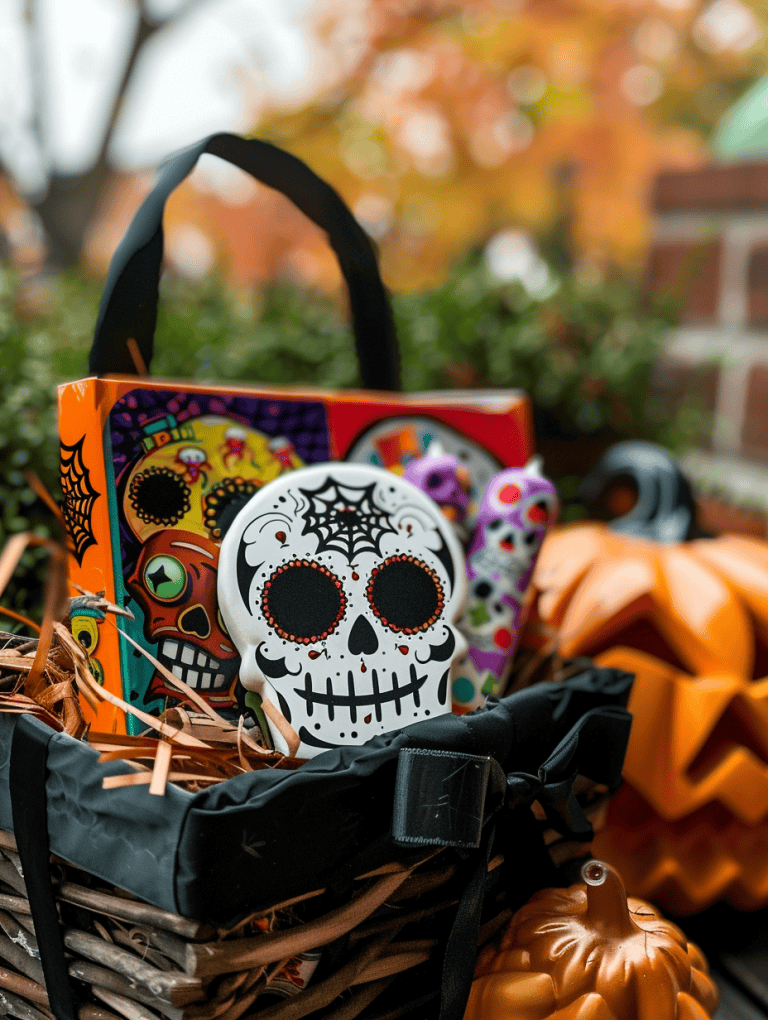 Coloring Books And Skull Lollipop