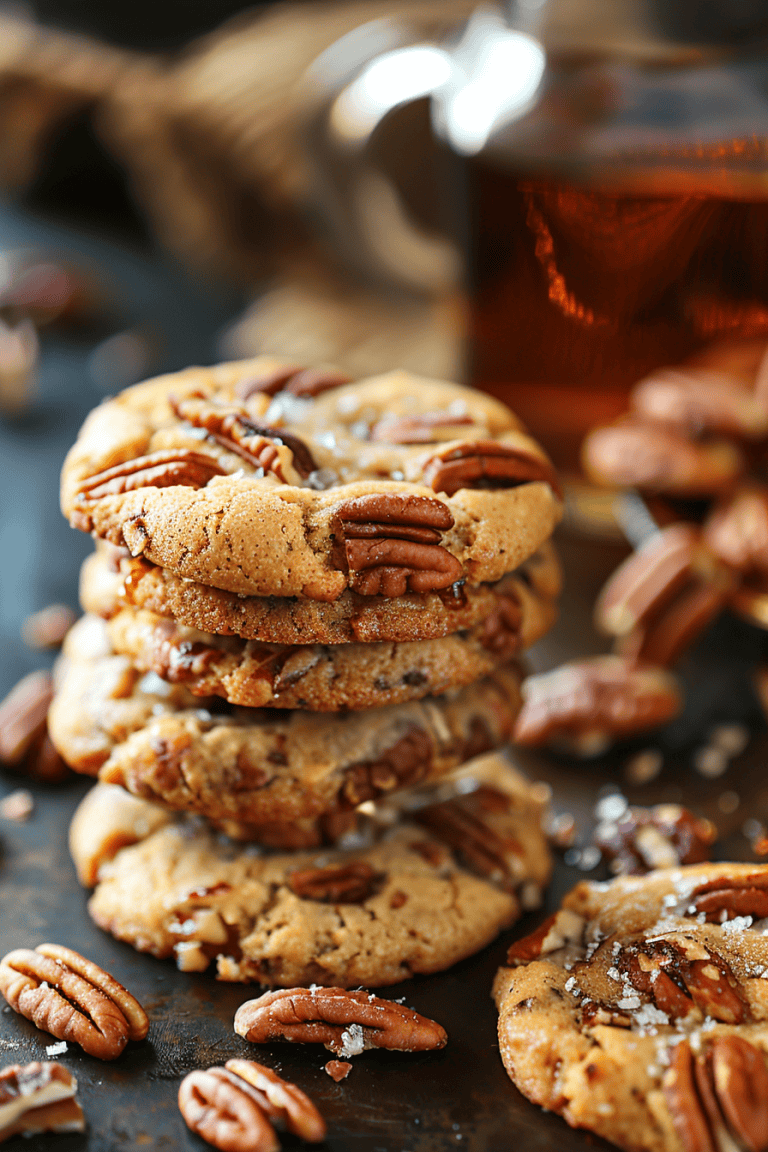 Bourbon Pecan Cookies