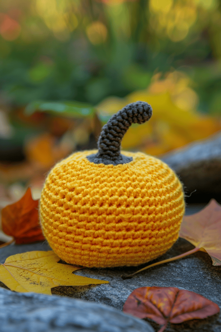 Bright Yellow Pumpkin