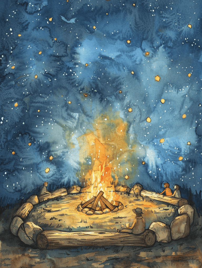 Large Campfire
