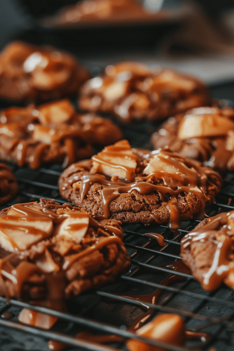 Caramel Apple Cookies