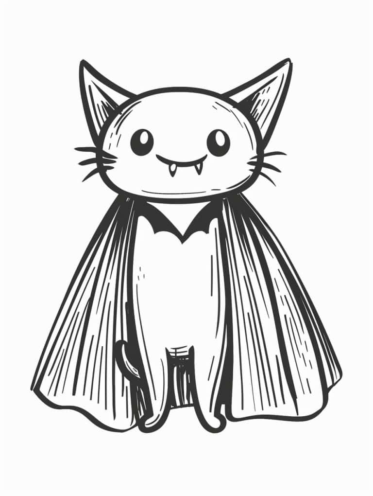 Cat Dressed As Campire