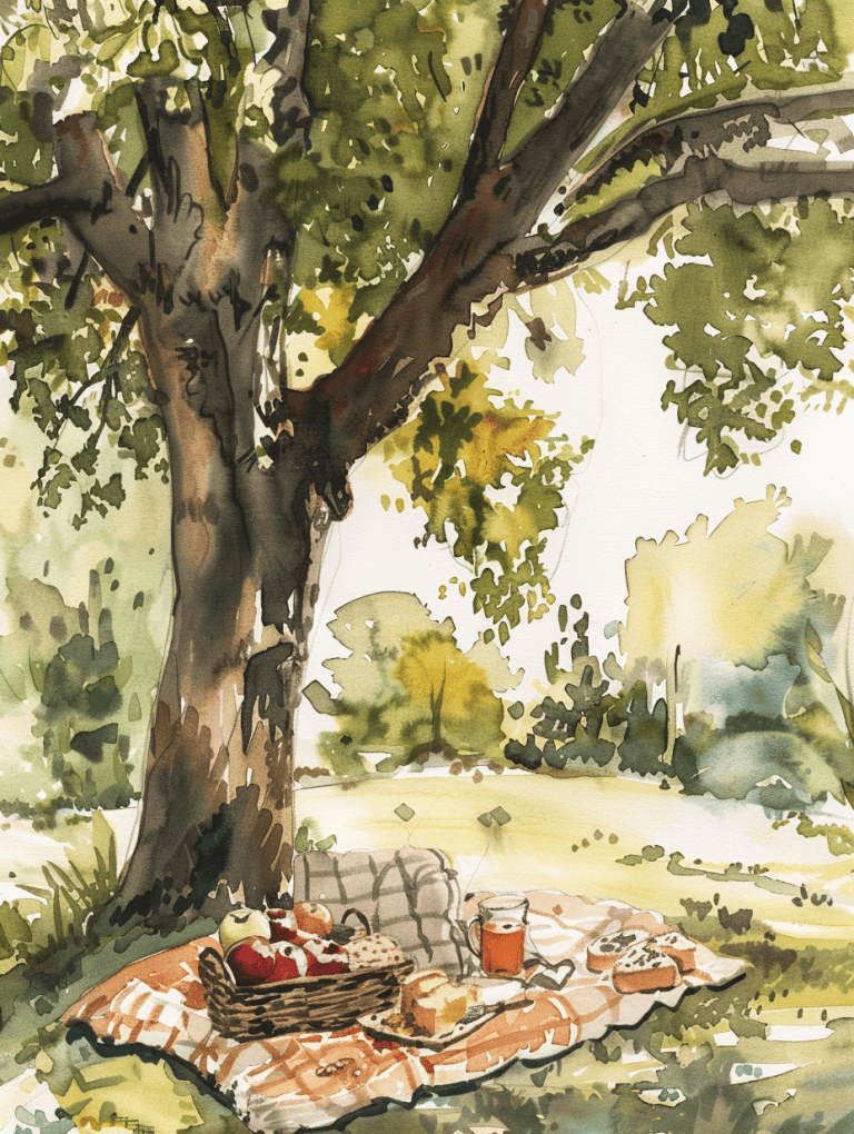 Cozy Picnic Scene