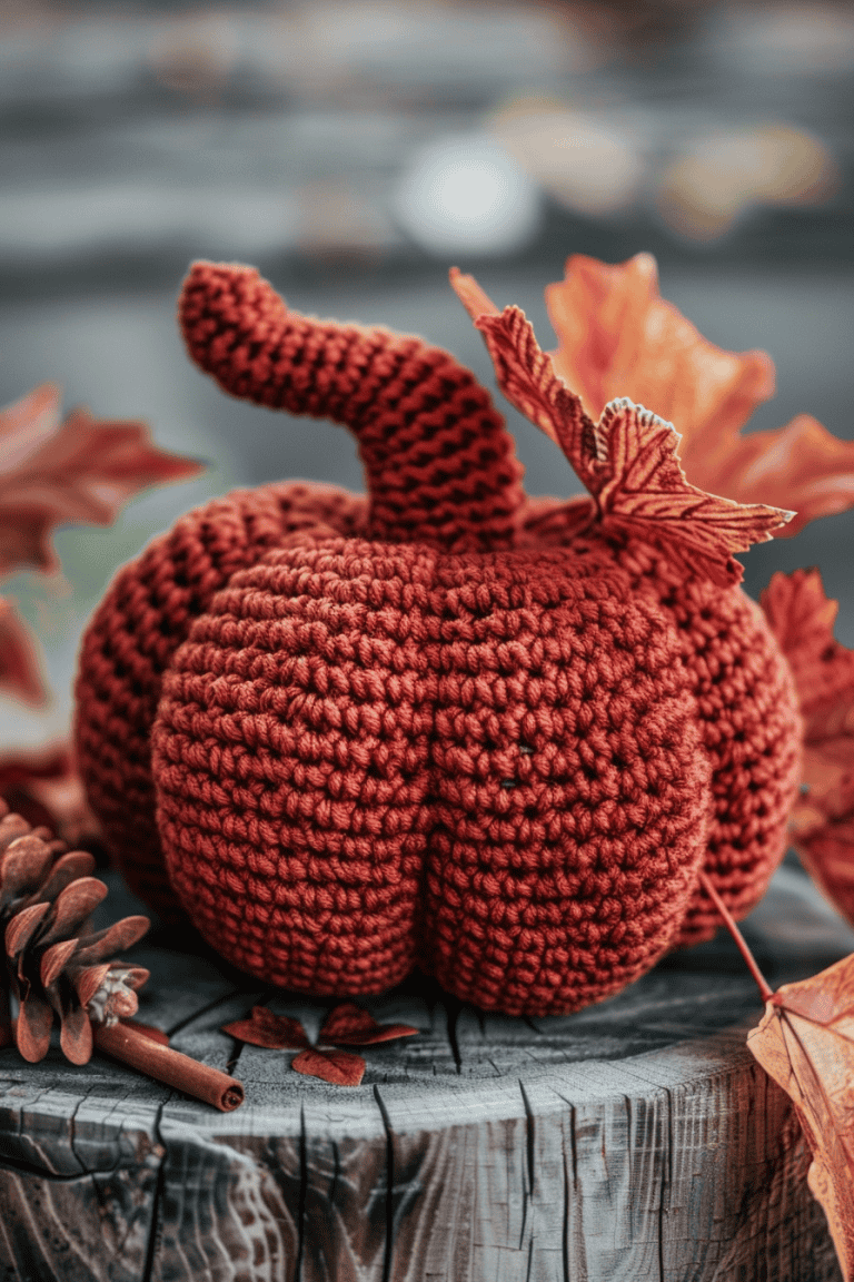 Soft Maroon Pumpkin