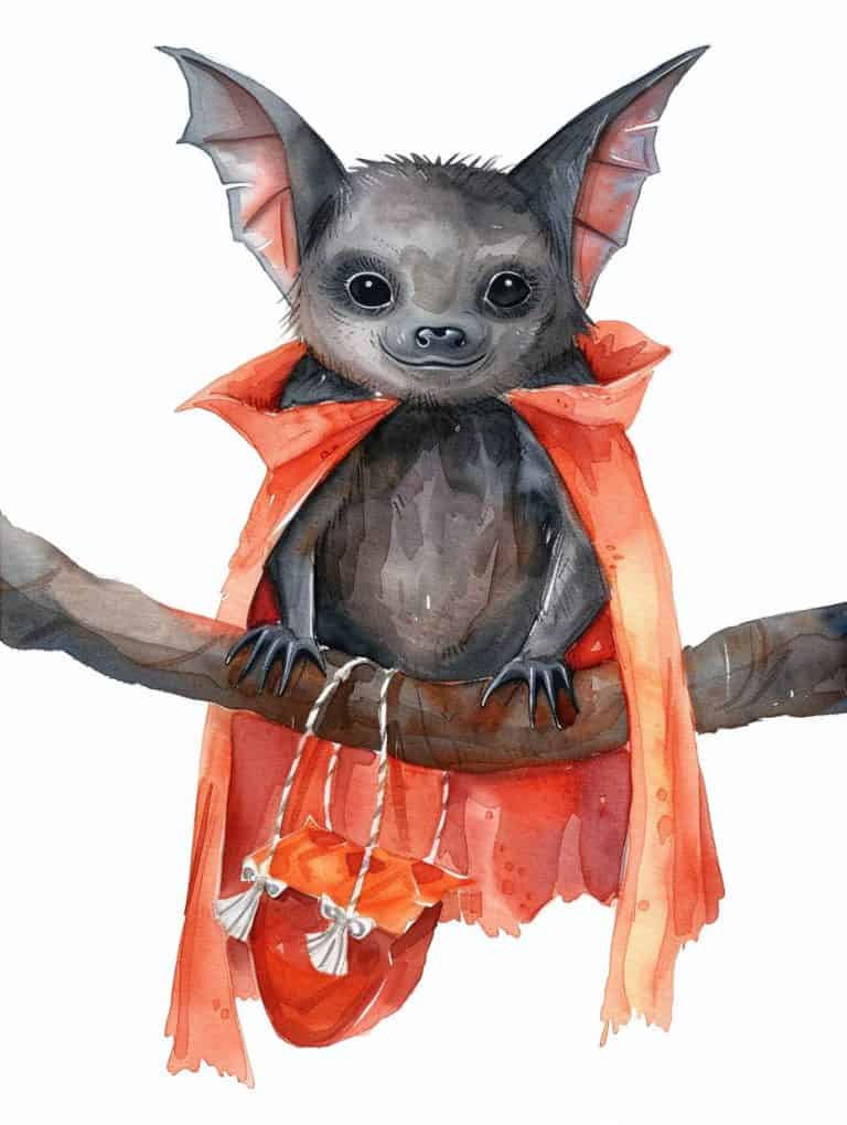 Cute Vampire Bat