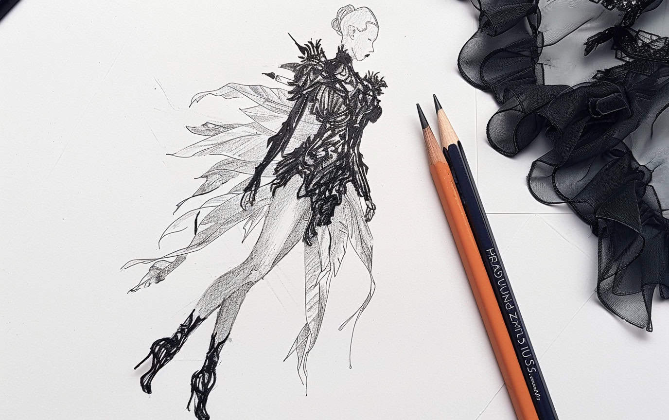 25 Costume Sketch Ideas for a Magical Halloween