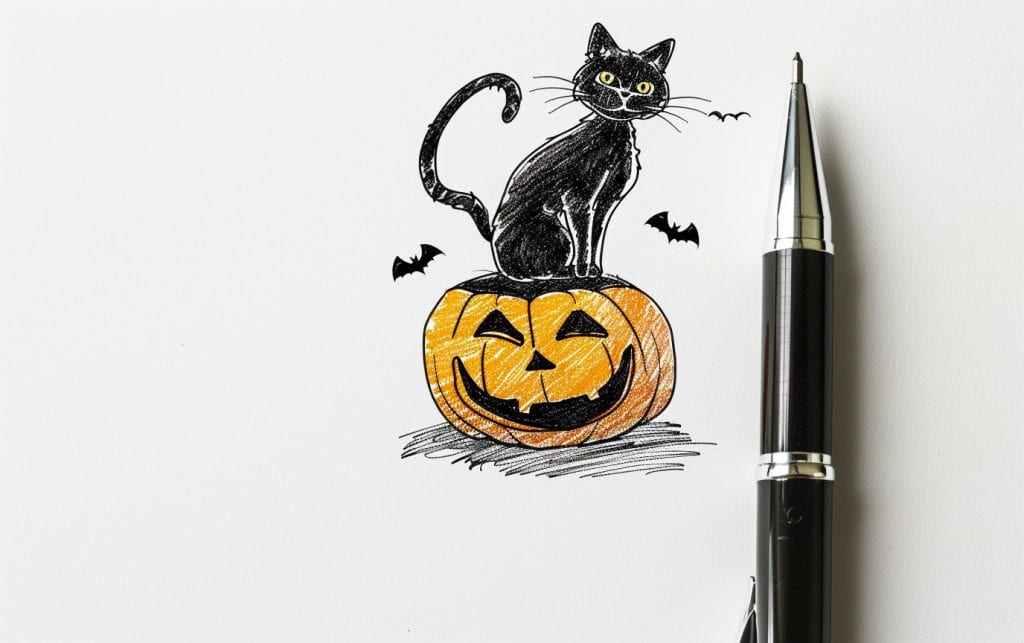 25 Creative Halloween Drawing Ideas to Add to Your Sketchbook ...