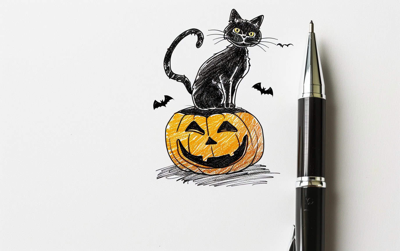 25 Creative Halloween Drawing Ideas to Add to Your Sketchbook