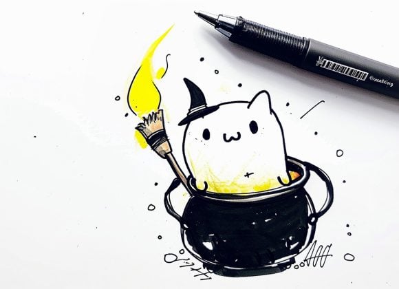 emthehuman1_a_ink_pen_that_is_next_to_a_simplistic_kawaii_colou_46b7299d-857e-46fe-ac02-d27568763bdc