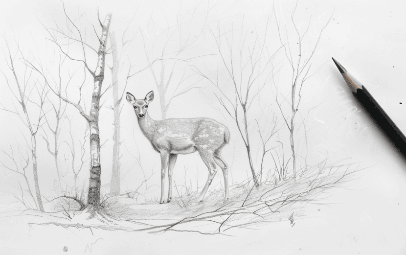 emthehuman1_a_pencil_that_is_next_to_an_amateur_pencil_sketch_d_e65ee255-3987-4a78-bd2b-41f2afe554b0
