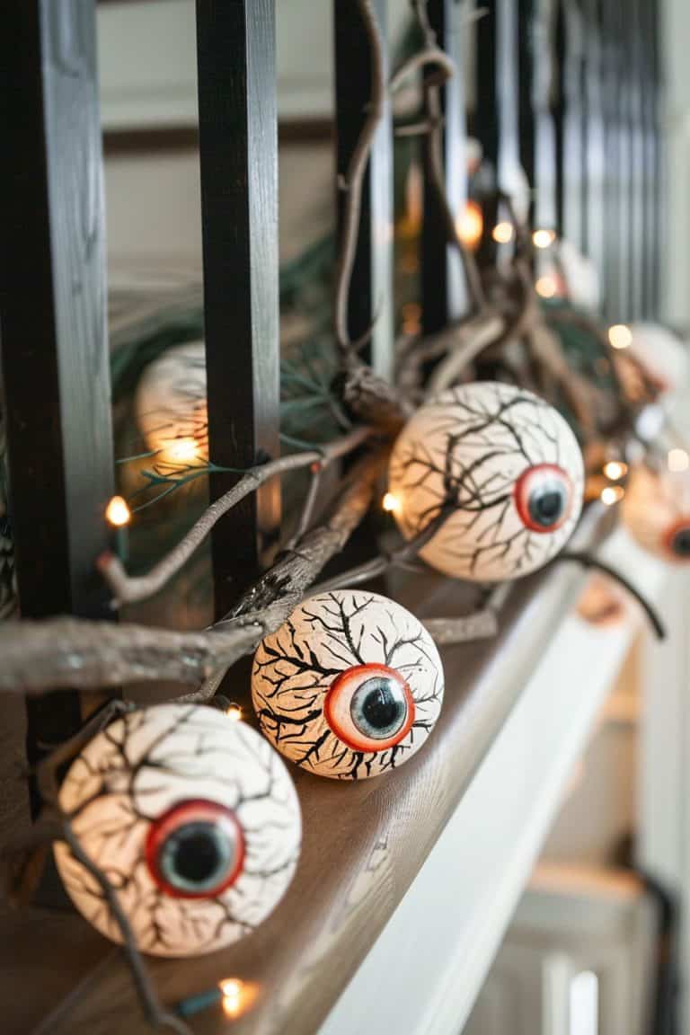 Eyeball Made From Ping Pong Balls