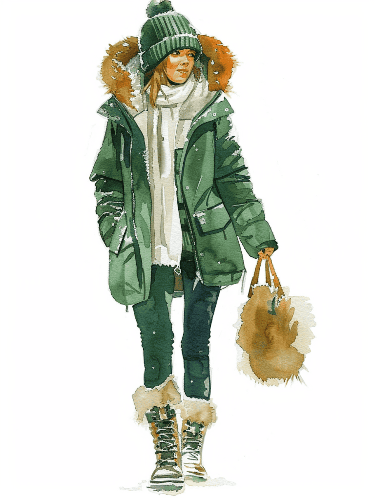 Faux Fur Lined Parka