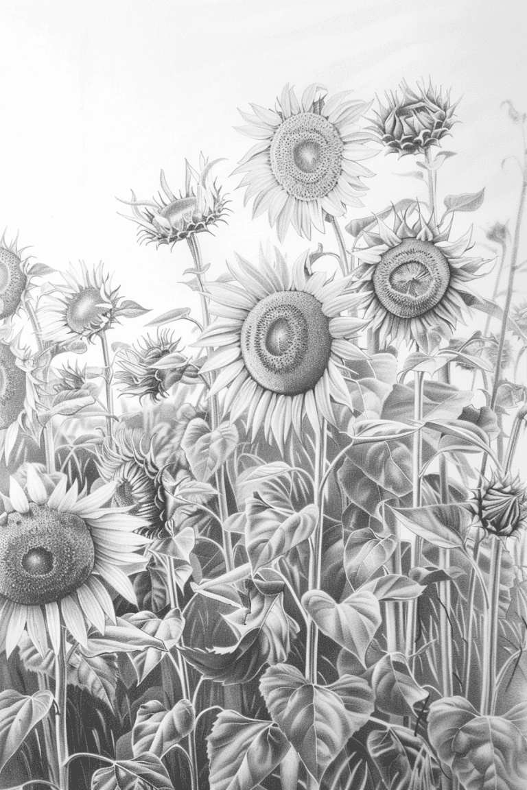Field Of Sunflowers