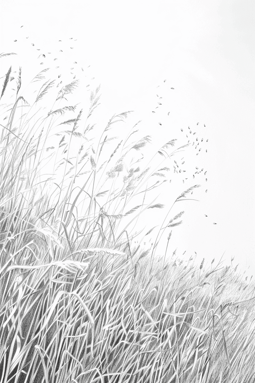 30 Realistic Autumn Pencil Drawings - Brighter Craft