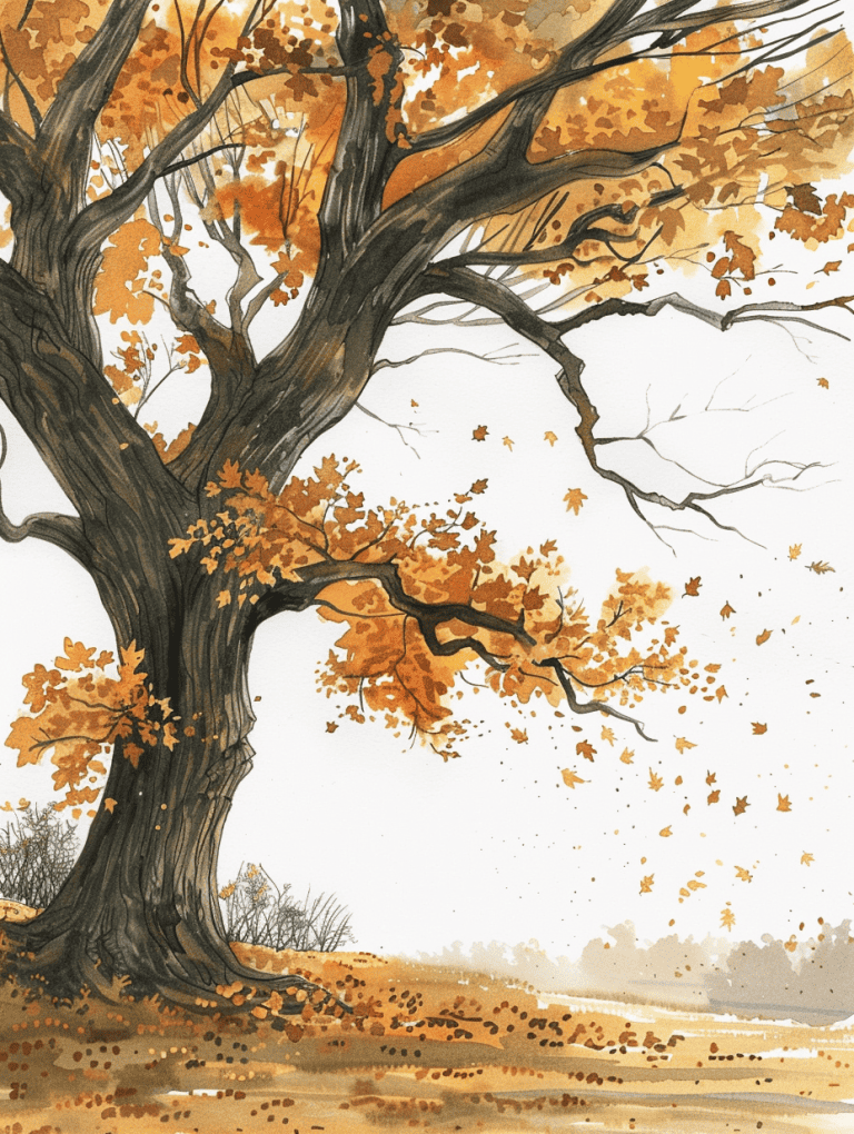 Large Oak Tree
