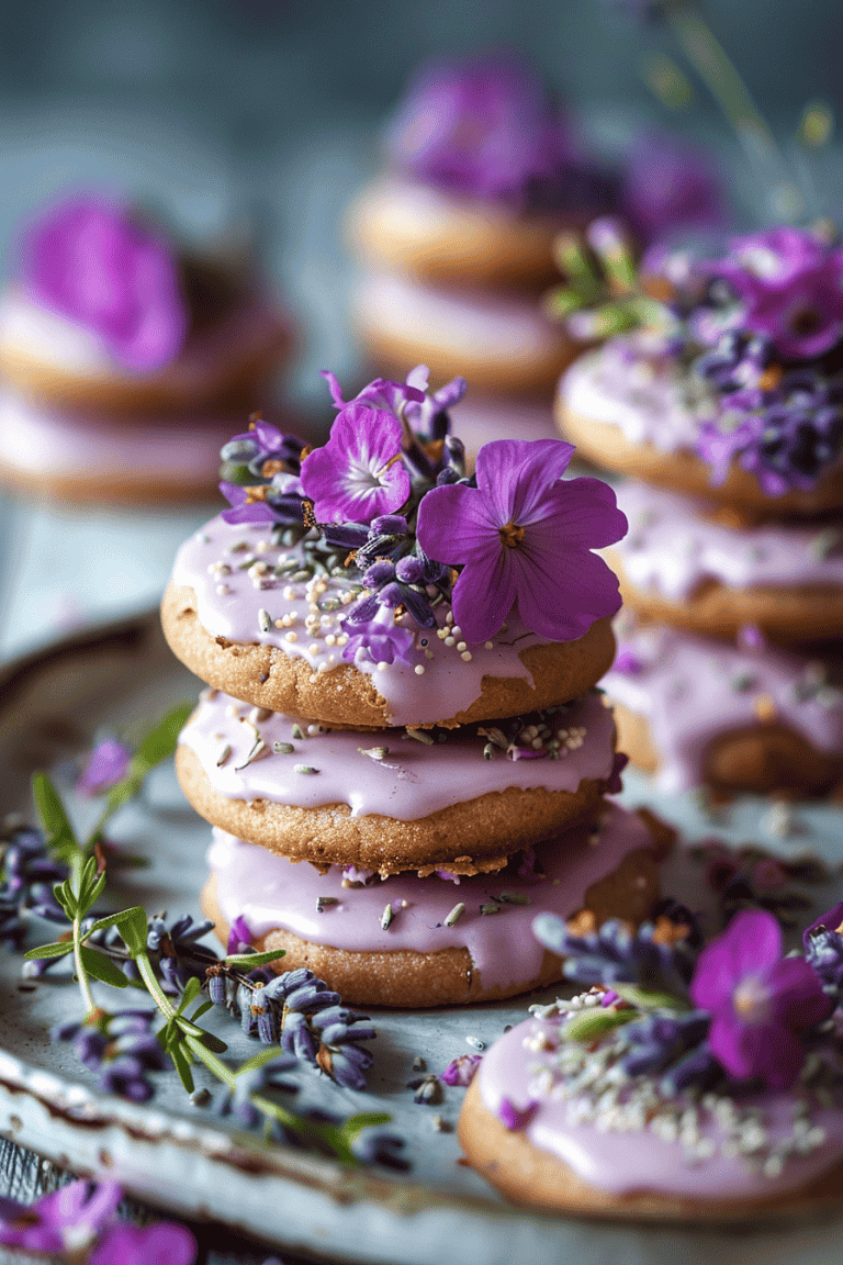 Lavender Honey Cookies