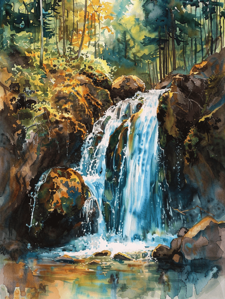 Majestic Waterfall