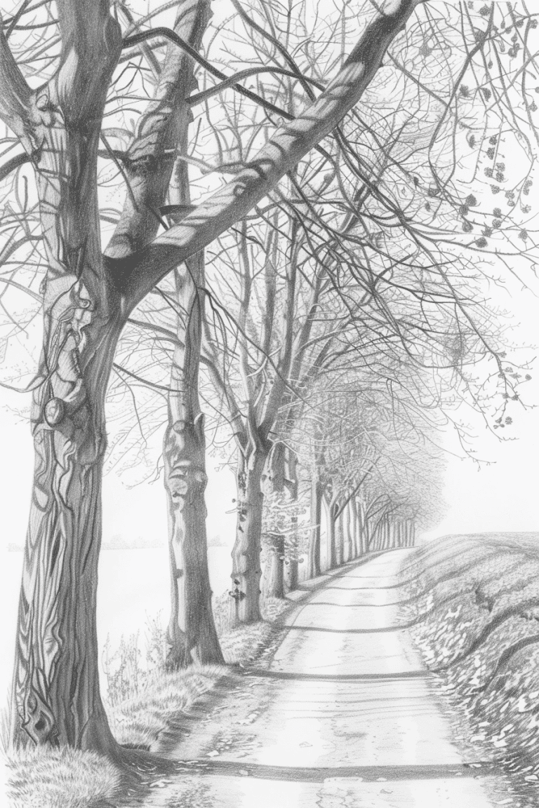 Narrow Country Road