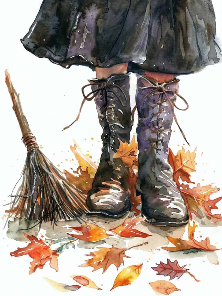 Pair Of Witch’s Boots