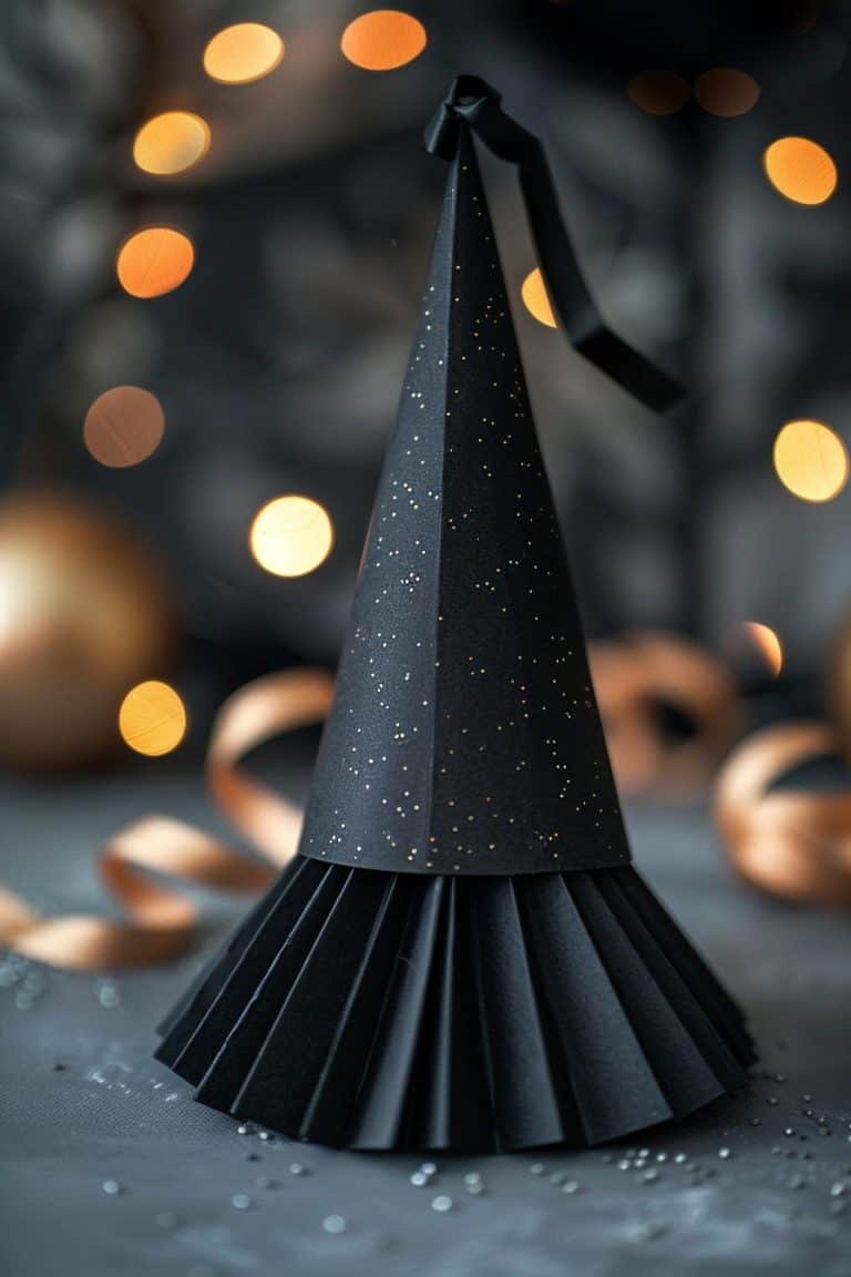 Craft Paper Witch Hat