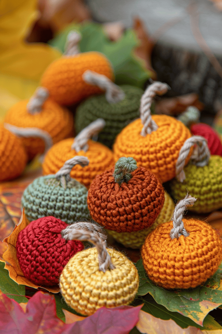 Set Of Mini Pumpkins