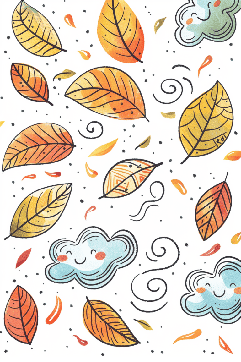 Smiling Leaves Dancing In The Breeze
